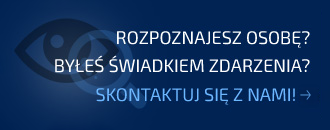 Rozpoznajesz osobę? Byłeś świadkiem zdarzenia?