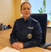 St. asp. Karolina Tokaj-Glińska z Komisariatu Policji poznań - Grunwald