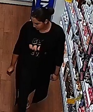 wizerunek poszukiwanej kobiety