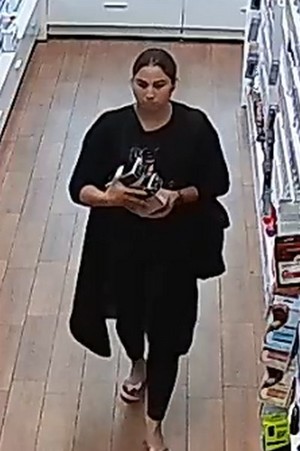 wizerunek poszukiwanej kobiety