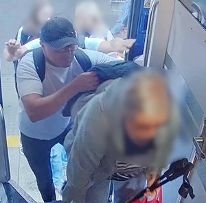 wizerunek poszukiwanego mężczyzny