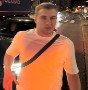 wizerunek poszukiwanego mężczyzny