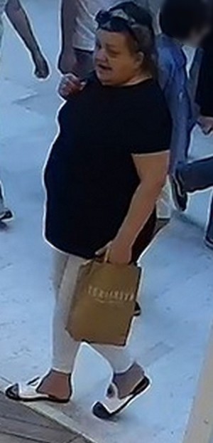 wizerunek poszukiwanej kobiety