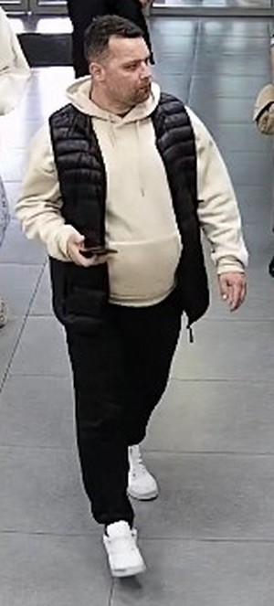 wizerunek poszukiwanego mężczyzny