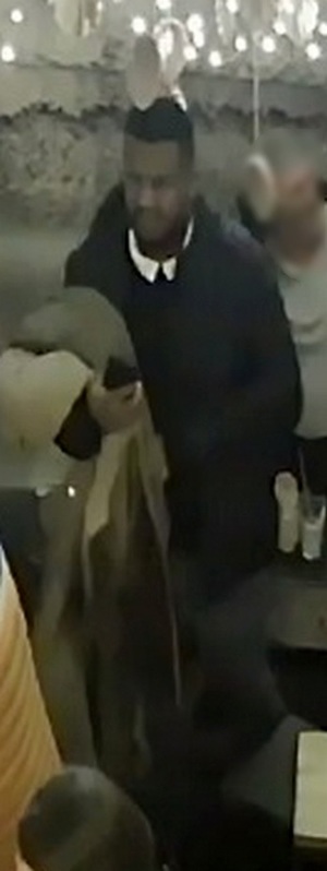 wizerunek poszukiwanego mężczyzny