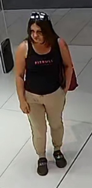 wizerunek poszukiwanej kobiety