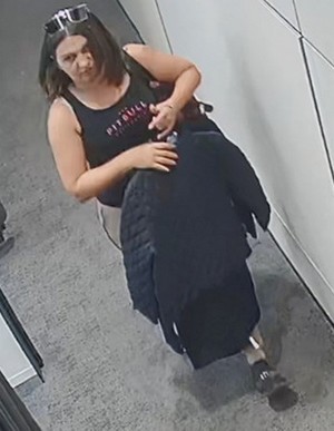 wizerunek poszukiwanej kobiety