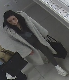 wizerunek poszukiwanej kobiety