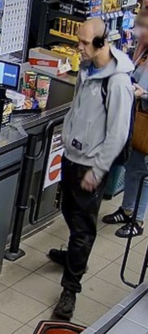 wizerunek poszukiwanego mężczyzny