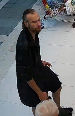 wizerunek poszukiwanego mężczyzny