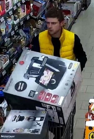 wizerunek poszukiwanego mężczyzny