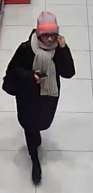 wizerunek poszukiwanej kobiety