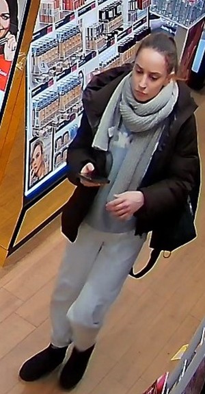 wizerunek poszukiwanej kobiety