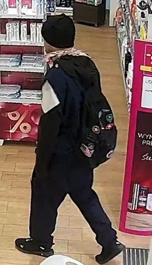 wizerunek poszukiwanego mężczyzny