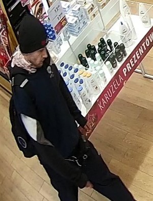 wizerunek poszukiwanego mężczyzny