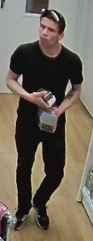 wizerunek poszukiwanego mężczyzny