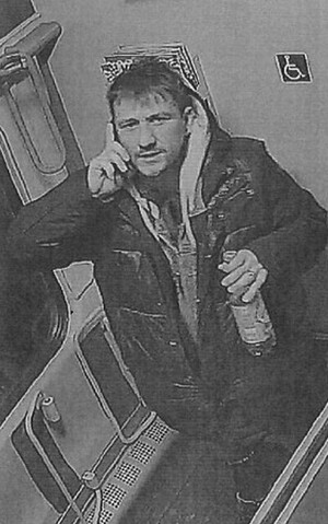 wizerunek poszukiwanego mężczyzny