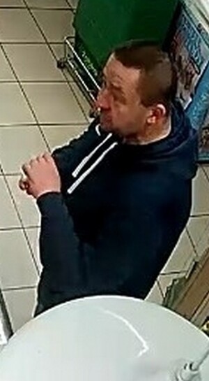 wizerunek poszukiwanego mężczyzny