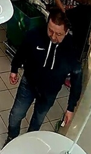 wizerunek poszukiwanego mężczyzny