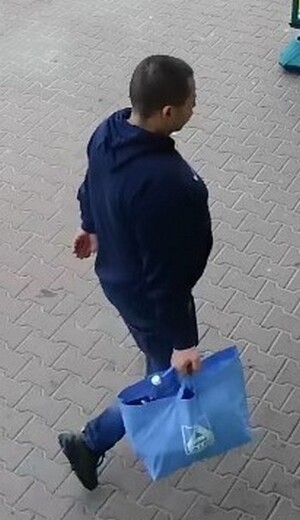 wizerunek poszukiwanego mężczyzny