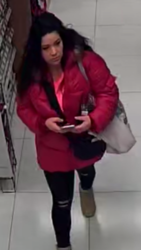 wizerunek poszukiwanej kobiety