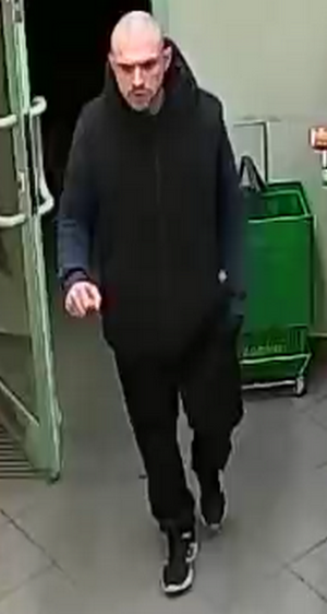 wizerunek poszukiwanego mężczyzny